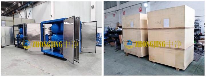 絕緣油真空濾油機工廠發貨 絕緣油真空濾油機工廠發貨