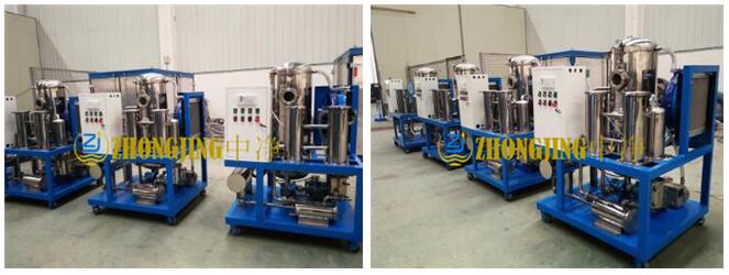 真空濾油機工廠發貨 真空濾油機工廠發貨